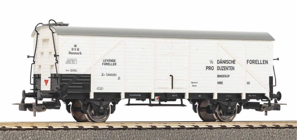 Вагон-рефрижератор Dänische Forellen DSB, эпоха III