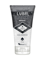 Водно-силиконовый интимный гель-смазка Lubrimax Brave - 75 мл.