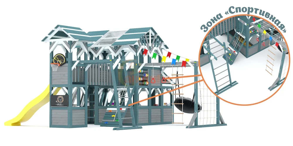 Детский игровой домик Савушка PlayHouse-5