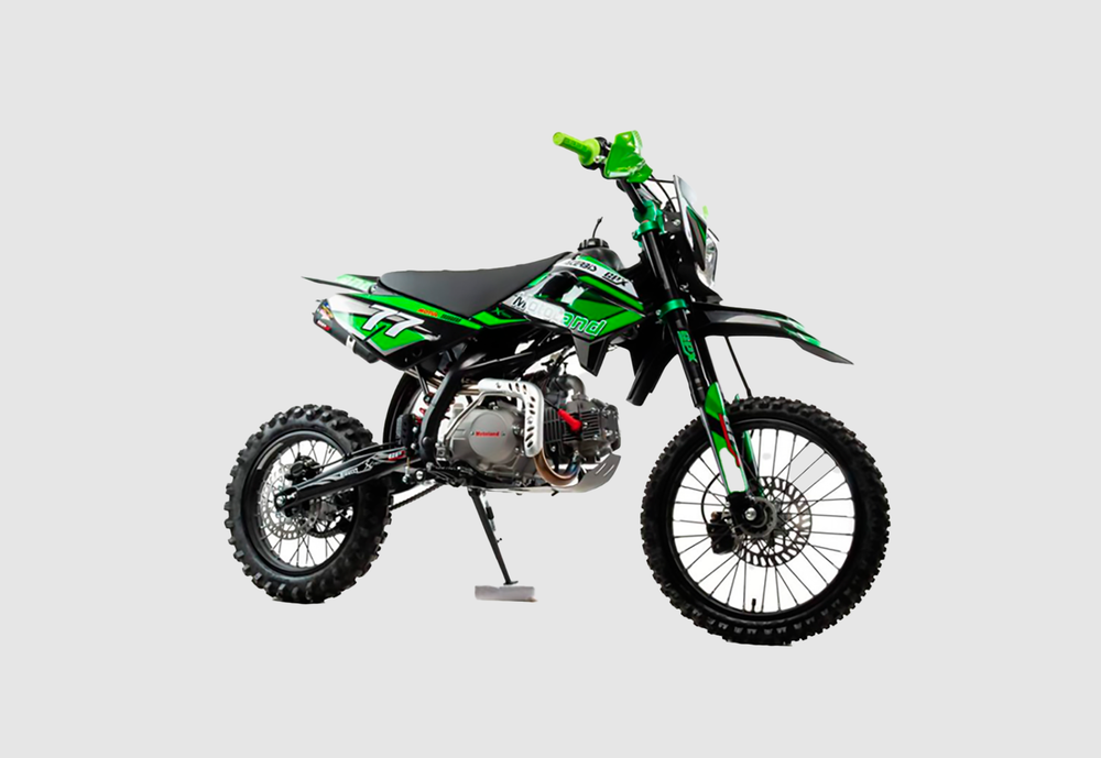 Питбайк Motoland JX125 зеленый (2022 г.)