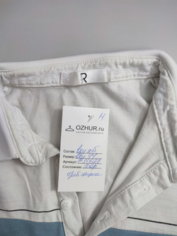 Джемпер-поло комбинированный 44 размер