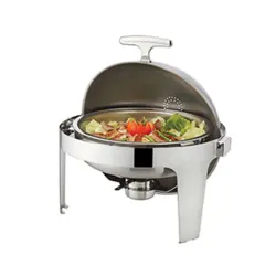 Мармит 9 л овальный с откидной Roll-top крышкой нерж. SUNNEX
