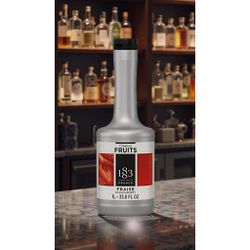 Пюре основа для напитков Клубника 1л 1883 Maison Routin