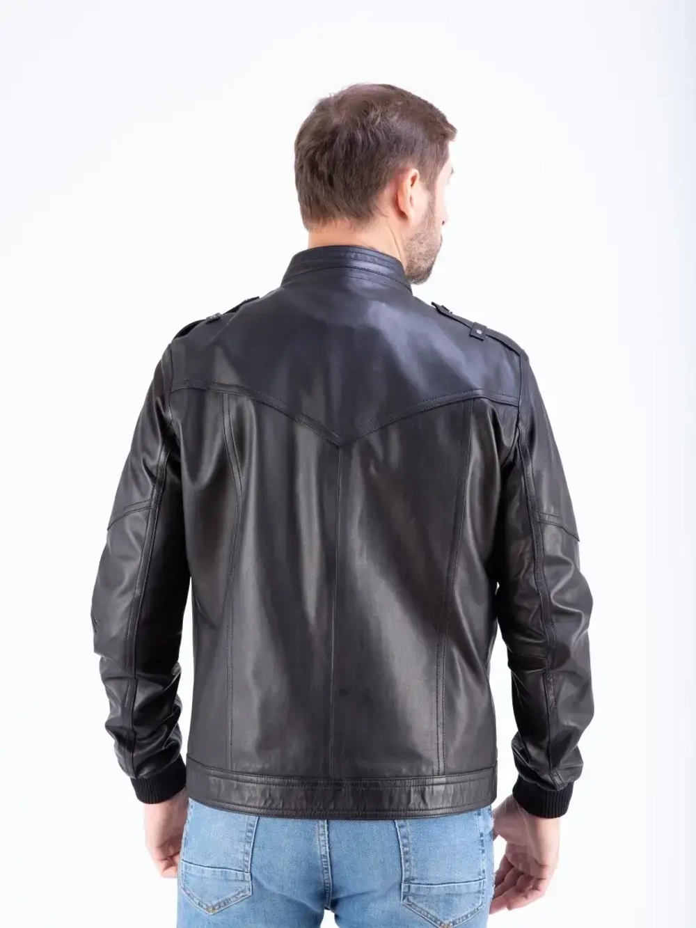 Куртка мужская  из натуральной кожи