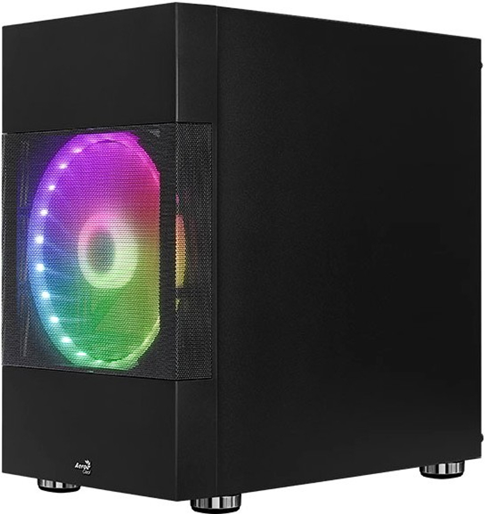 Корпус mATX AeroCool Atomic-G-BK-v1