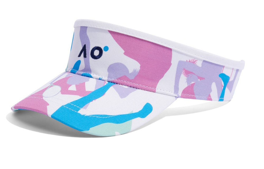 Козырек теннисный Australian Open Adult Player Visor (OSFA) - разноцветный