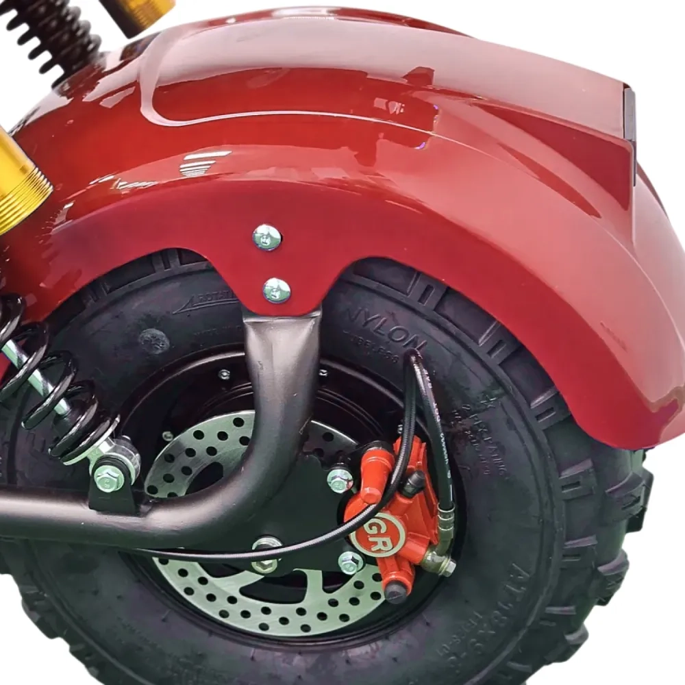 Электроскутер Citycoco GT X7 PRO Красный (2000W) Off Road