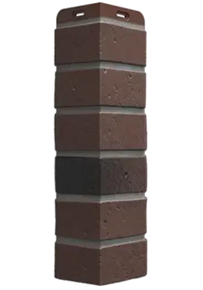 Угол наружный для фасадных панелей Berg, Коричневый