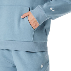Женская теннисная куртка Asics Logo Fleece Pullover - saba blue