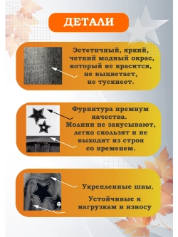 Рюкзак джинсовый школьный молодежный