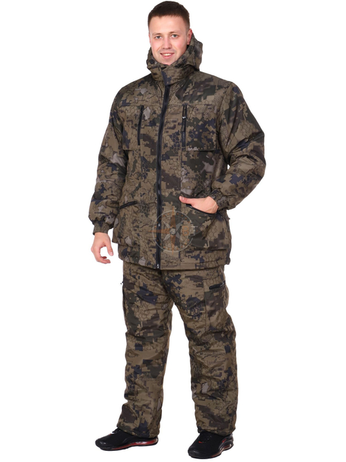 КОСТЮМ ЛЕС ЗИМНИЙ (ДУПЛЕКС КМФ PR0075-12)