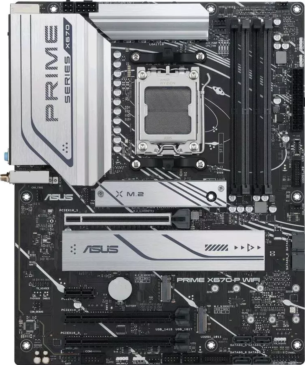 Материнская плата Asus PRIME X670-P WIFI RTL