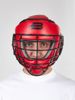 Шлем с металлической решеткой BoyBo Flexy BP2005