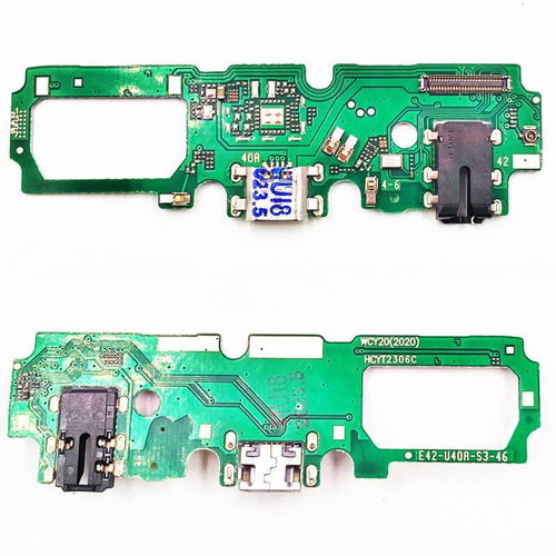 Шлейф для Vivo Y20 на системный разъем/разъем гарнитуры/микрофон