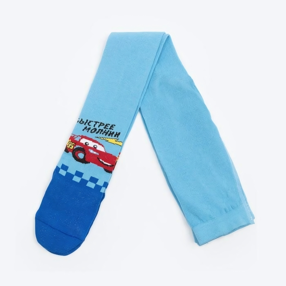 Колготки для мальчиков"Тачки: Быстрее молнии" р. 104-110 см. 7674811 (Disney), 1 шт.