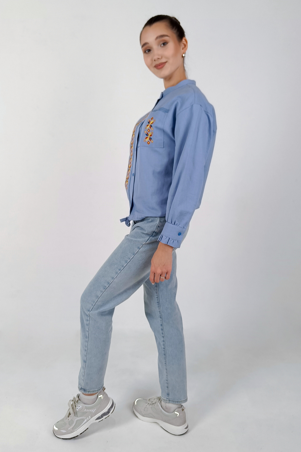 Блузка с чувашской вышивкой