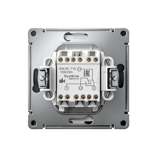 Переключатель перекрестный ArtGallery 10AX быстрозажим. клем. механизм грифель SE GAL000771S