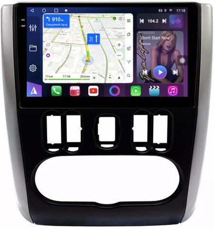 Магнитола для Nissan Almera 2013-2019 - FarCar 3229M монитор 9.5" QLED на Android 14, TS18, CarPlay, 4G SIM-слот