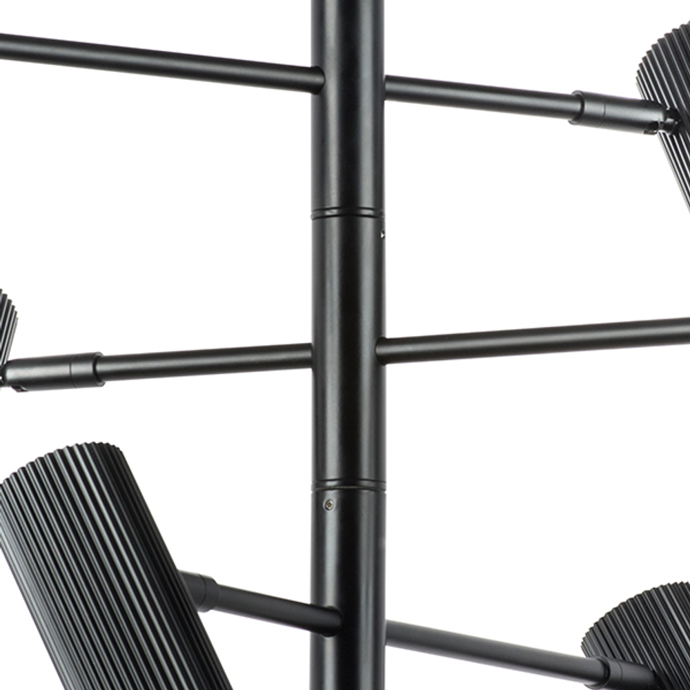 718267 Люстра ROMA 6х28W GU10 (led) ЧЕРНЫЙ