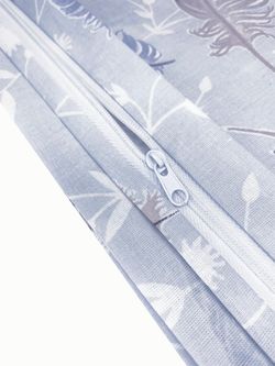 Постельное белье перкаль Сказка "Перышко" 1,5-сп Наволочка 50х70 см 1 шт Простынь 150x215 см Пододеяльник 145x215 см