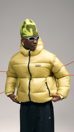 Куртка Called a Garment Puffer Fish Down Jacket "Citron"