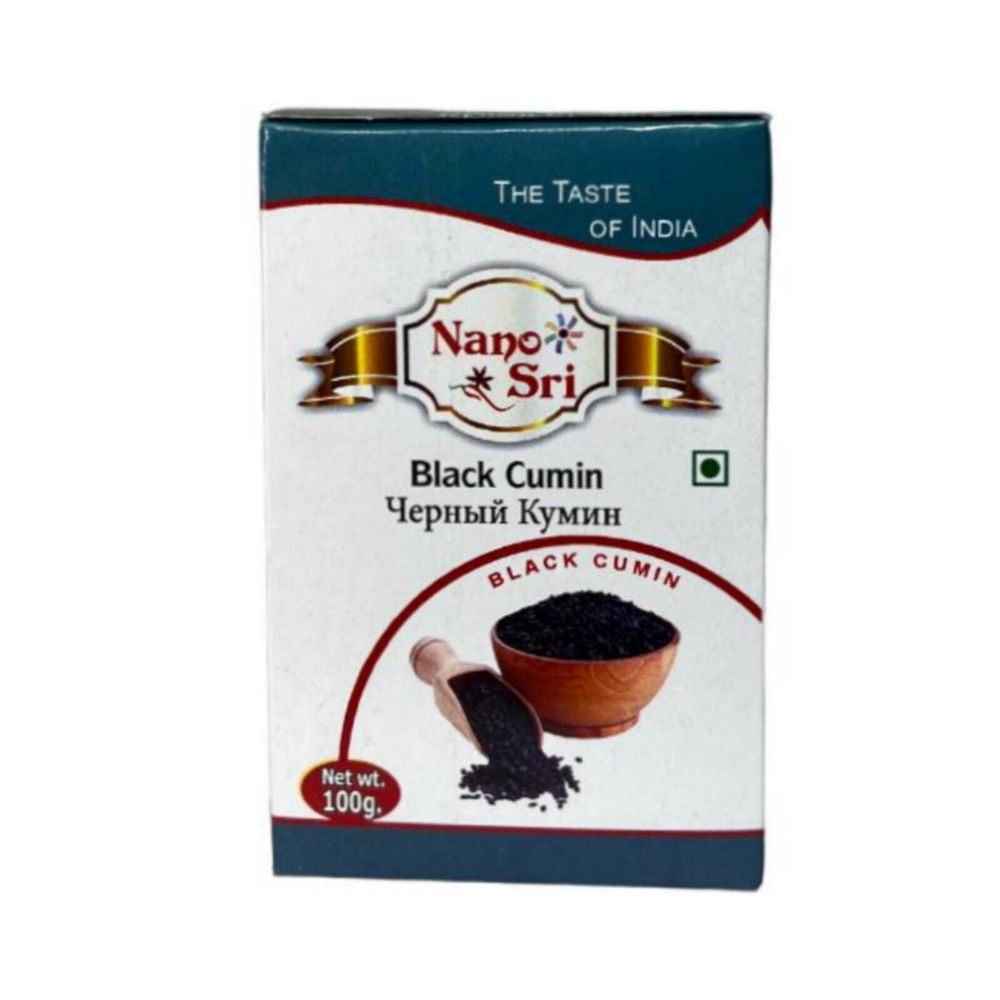Кумин черный  Nano Sri Black Cumin Seeds, 100 г