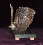 Зуб мамонта "Ископаемая рыба" / Mammoth tooth "Fossil fish"