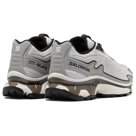 SALOMON XT Сланец Улучшенная Уличная обувь Низкий Топ Белый серебристый Унисекс