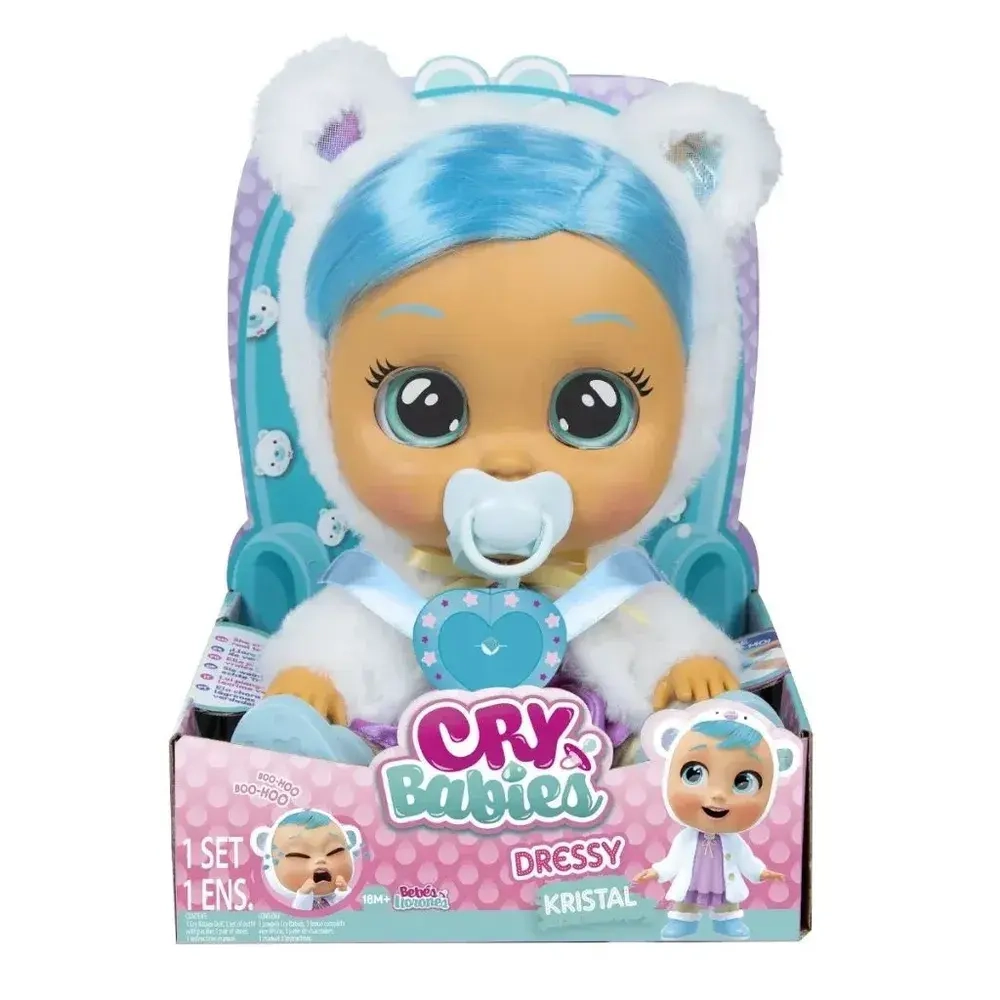 Кукла Cry Babies Dressy Кристал интерактивная плачущая