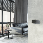 Выключатель одноклавишный Gallant черный с серебром W5010034 W5010034