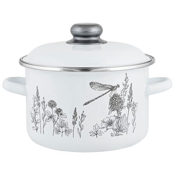 Кастрюля Appetite Flora-2 ТМ 1RD201M