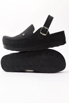 703 | "Jelena" | Черные женские медицинские сабо с закрытым носом