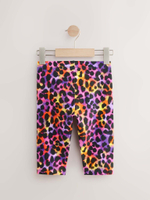 Легинсы укороченные для девочки Next AH9-733, 4 шт., Черный, Розовый, Сиреневый