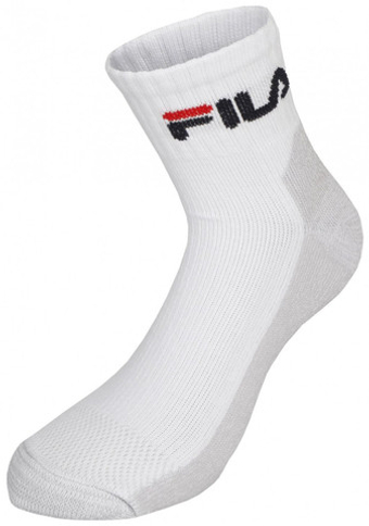 Теннисные носки Fila Quarter Sport 1P - белый