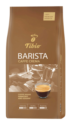 Кофе в зернах Tibio Barista Caffe Crema, 1 кг (Чибо)