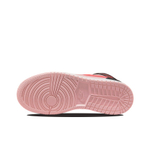 Кроссовки Air Jordan 1 Mid Black Pink Crimson