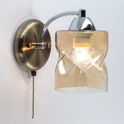 Citilux Плутон CL170312 Бра с выключателем Бронза Хром