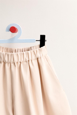 ZARA TIMELESS - БРЮКИ BAGGY, ПЕСОЧНЫЙ