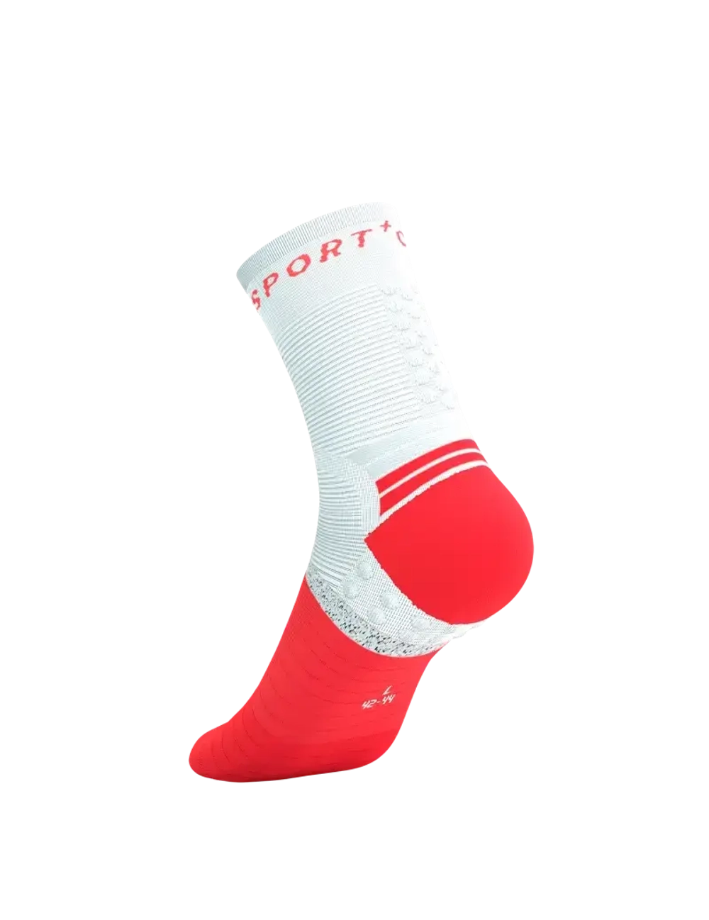 Носки Pro Marathon V2.0 FLUO RED/WHITE