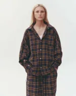 Рубашка One Two Cowboy Shirt темно-синяя