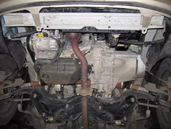 Защита картера и КПП Sheriff для Peugeot 206 SD 2006-2009 арт.17.1098