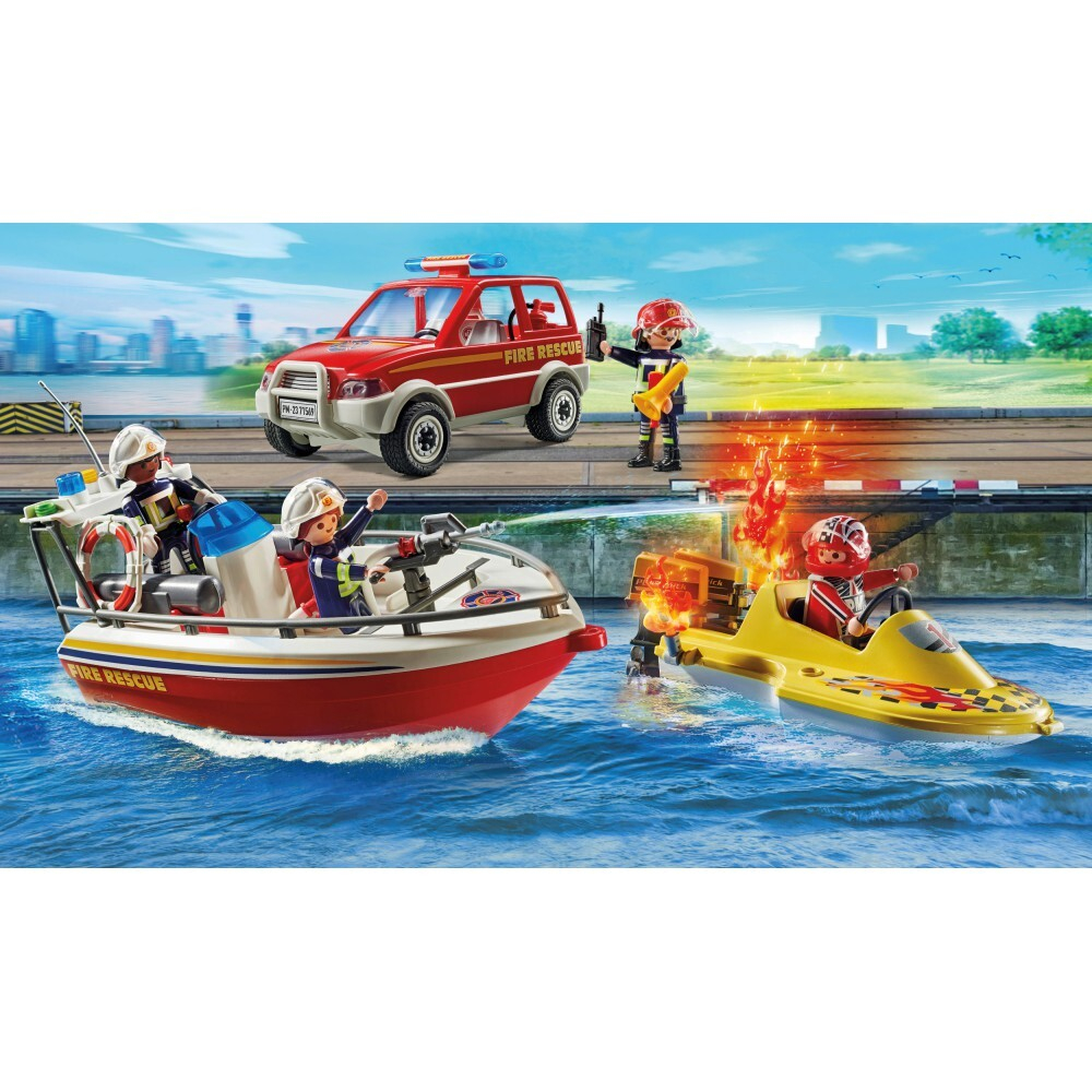 Playmobil - City Action Пожарная бригада на воде 71569 / артикул   71569  / GTIN 4008789715692