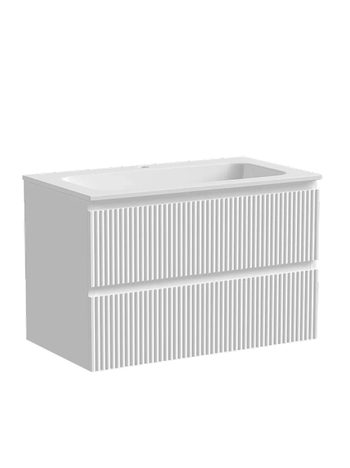 Тумба с раковиной Sancos SNOB R SNR80W 80 Bianco