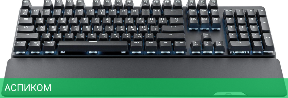 Клавиатура GMNG GG-KB785XW черный/серый (1901105)