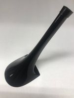 Каблуки женские ABS 71029/11036, 125 мм, чёрный лаковый