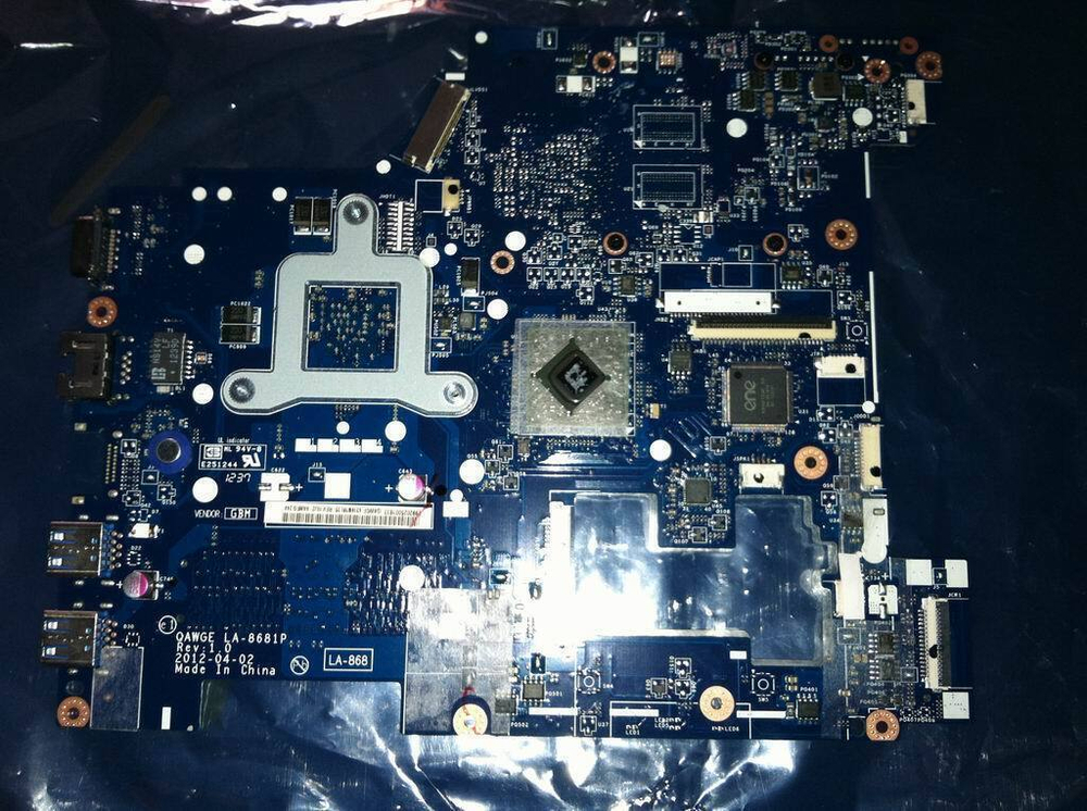 Материнская плата для ноутбука Lenovo G585 QAWGFUMA UMA E1-1200 (90000488), оригинал