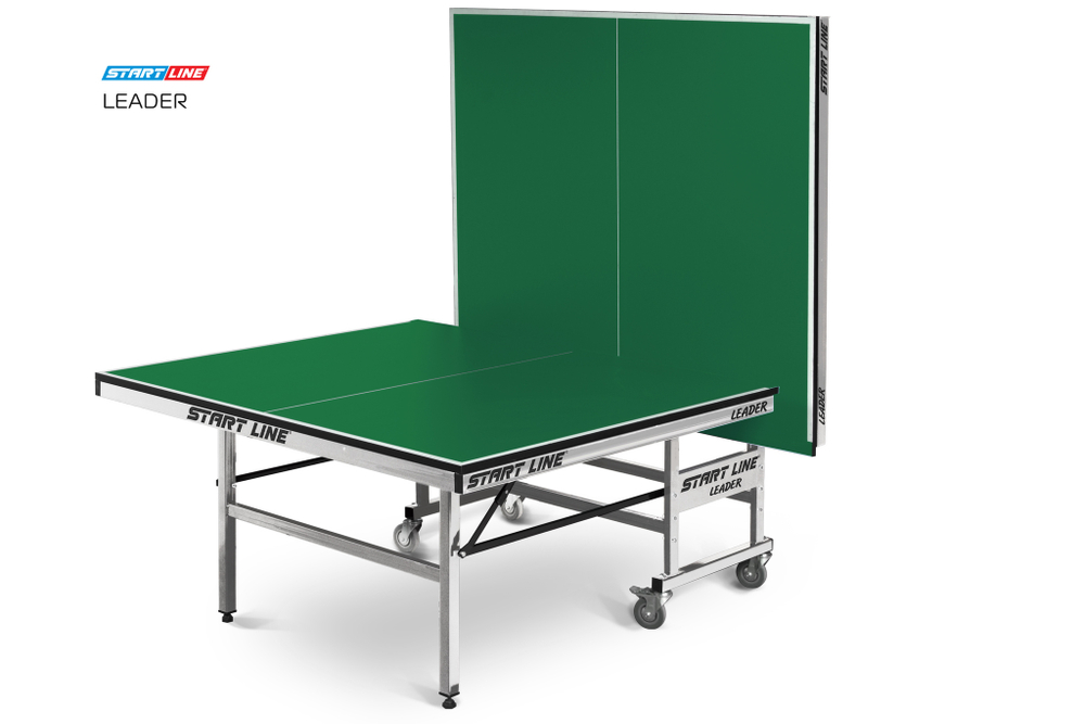 Стол теннисный Leader Зелёный