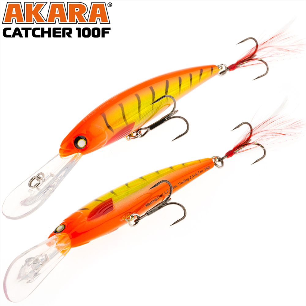 Воблер Akara Catcher 100F 14гр. (1/2 oz 3,9 in) A53
