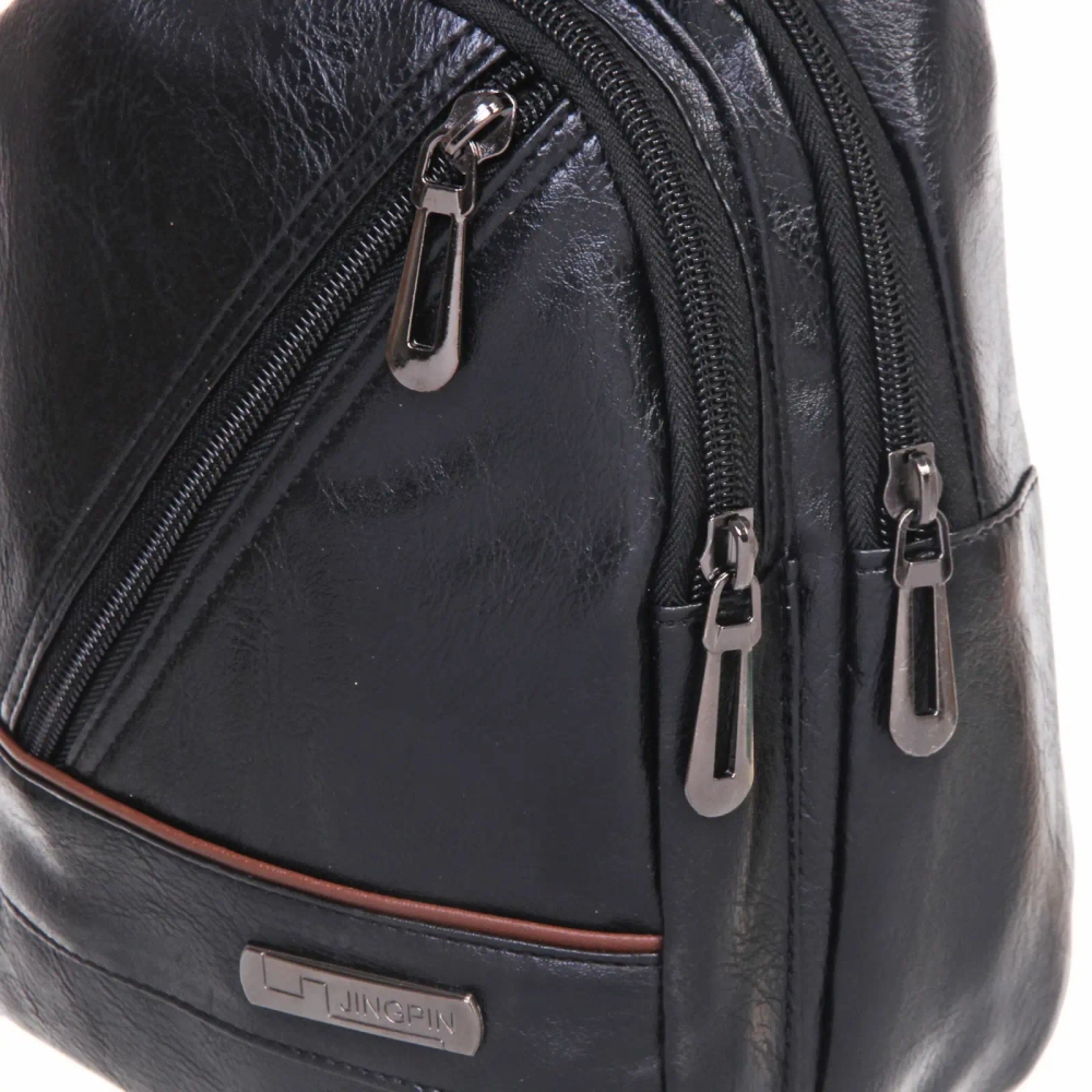 Сумка мужская «Creative Hardy», цвет черный, два отделения и карман, 29*17*5,5см