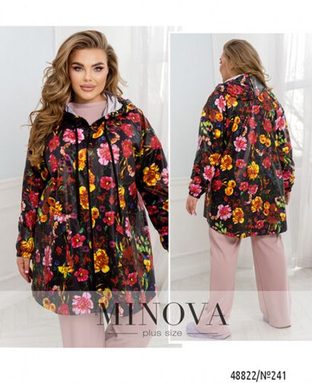 Ветровка 241-Черный Minova Фото 1